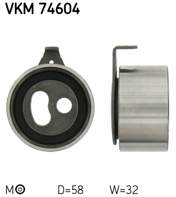 SKF Feszítőgörgő, vezérműszíj VKM74604_SKF